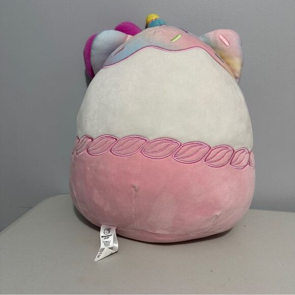 Squishmallows Hello Kitty Unicorn Ice Cream Cupcake Plush Doll - Pink 12” - Picture 2 of 6